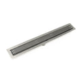 INFINITY DRAIN FFTIF 6536 GM FFTIF 65 36" FF Series Complete Kit with Tile Insert Frame in Gunmetal
