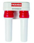 FRANKE FRCNSTR-DUO-1 FRCNSTR-DUO-1 Dual Canister Multi-Stage Under Sink Water Filtration System, Includes FRC06 and FRC09 Filters