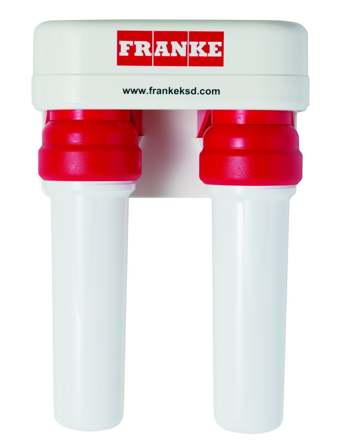 FRANKE FRCNSTR-DUO-1 FRCNSTR-DUO-1 Dual Canister Multi-Stage Under Sink Water Filtration System, Includes FRC06 and FRC09 Filters