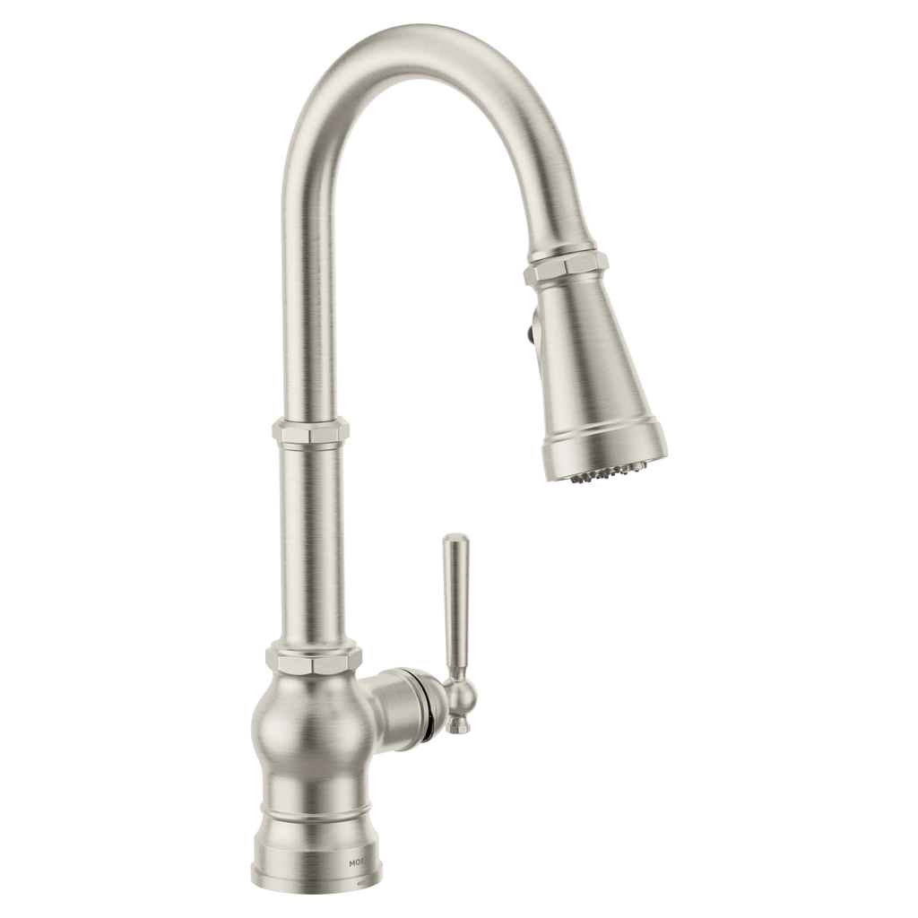 MOEN FS72003SRS Paterson Pulldown Kitchen 3 In 1 Water Filtration Faucet - Spot Resist Stainless