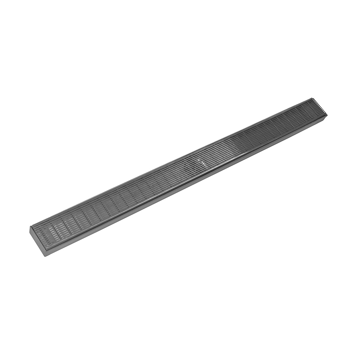 INFINITY DRAIN FXAS 6524 GM FXAS 65 24" FX Series Complete Kit with Wedge Wire Grate in Gunmetal