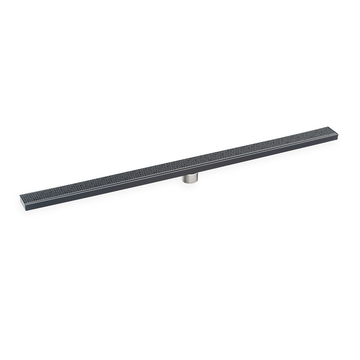 INFINITY DRAIN FXGR 6536 GM FXGR 65 36" FX Series Complete Kit with Adhesion Style Grate in Gunmetal
