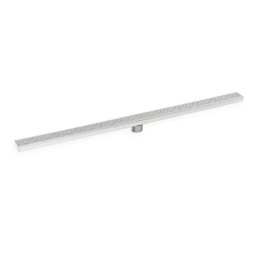 INFINITY DRAIN FXGR 6536 MW FXGR 65 36" FX Series Complete Kit with Adhesion Style Grate in Matte White