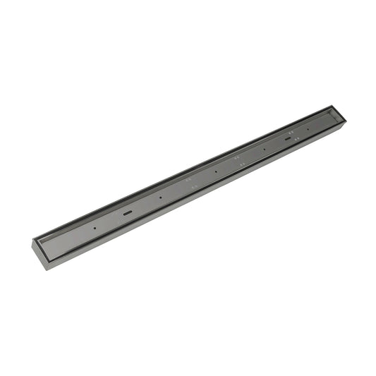 INFINITY DRAIN FXTIF 6520 GM FXTIF 65 20" FX Series Complete Kit with Tile Insert Frame in Gunmetal