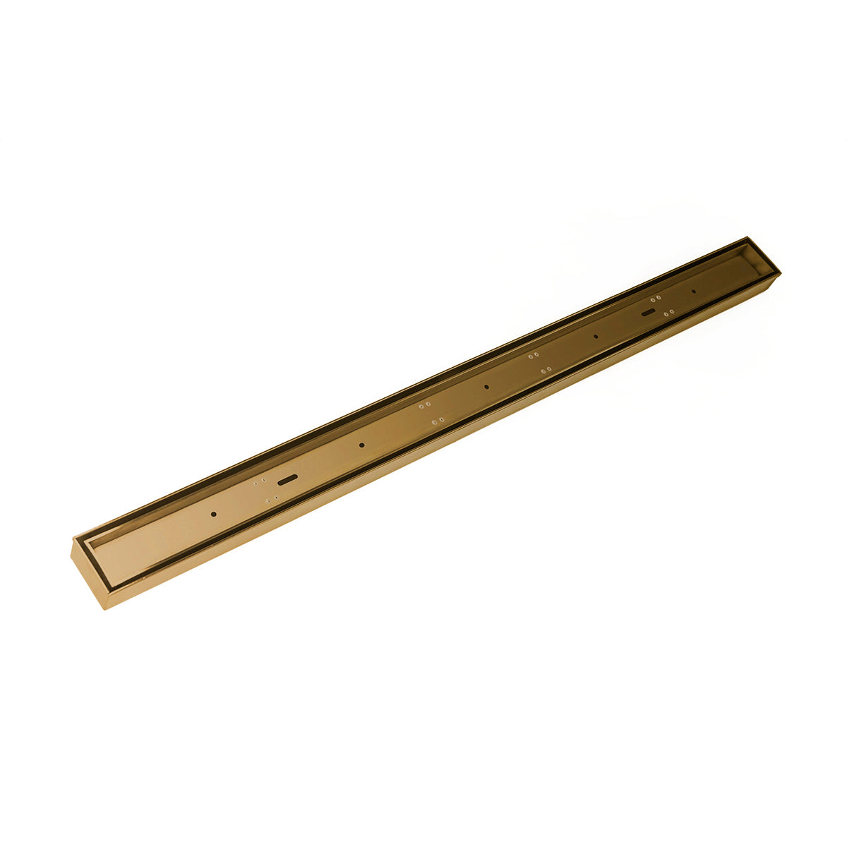 INFINITY DRAIN FXTIF 6560 PB FXTIF 65 60" FX Series Complete Kit with Tile Insert Frame in Polished Brass