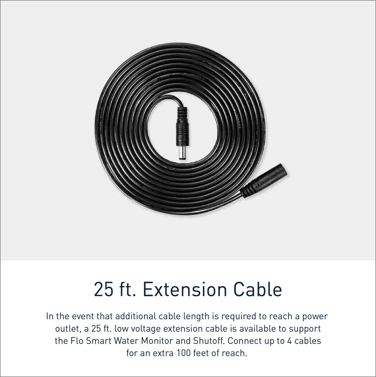 MOEN 920-003 Flo Flo 25' Extension Cable For Shutoff