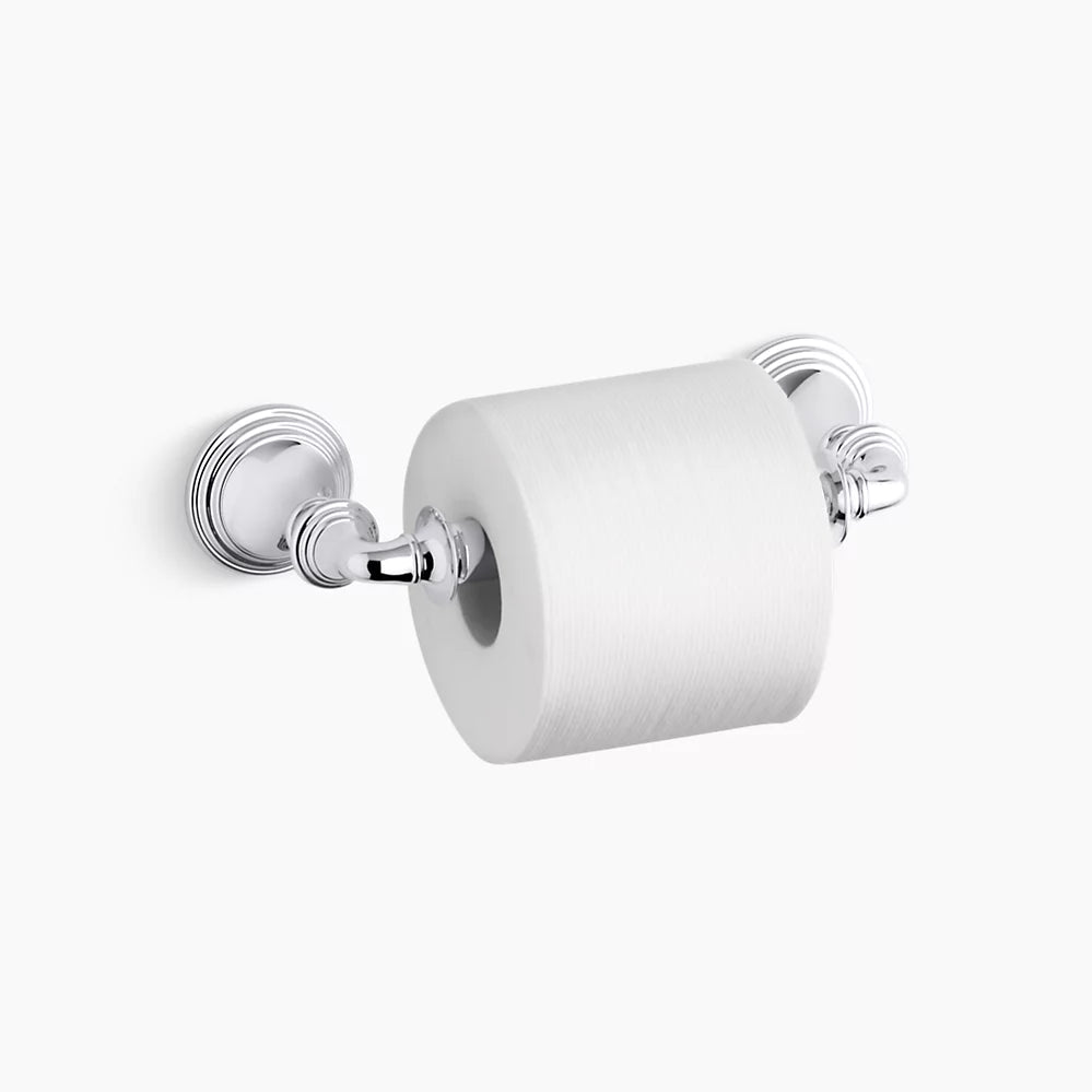 KOHLER Forte Toilettenpapierhalter In Gebürstetem Nickel – Modernes Badezimmer-Zubehör