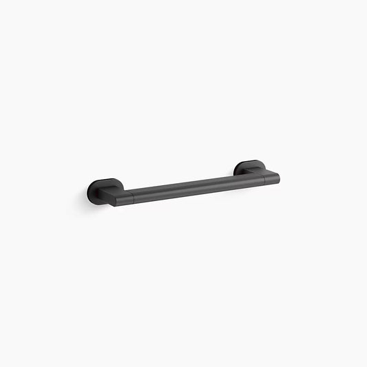 KOHLER K-33676-BL Belay 12 in. Grab Bar, Matte Black