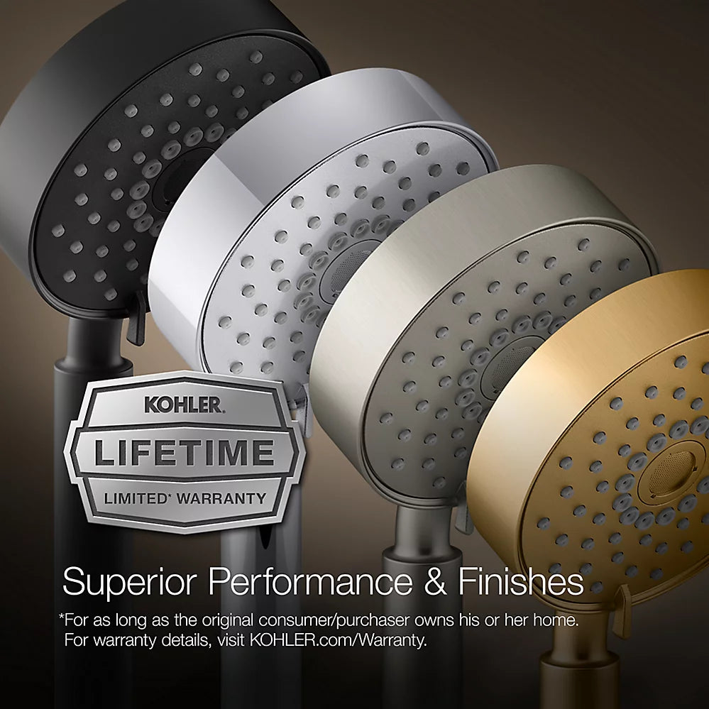 KOHLER K-26273-G-2MB Honesty Showering Kit, 1.75 Gpm - Vibrant Brushed Moderne Brass