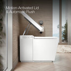 KOHLER K-30754-PA-0 Numi 2.0 One-Piece Elongated Smart Toilet, Dual-Flush - White