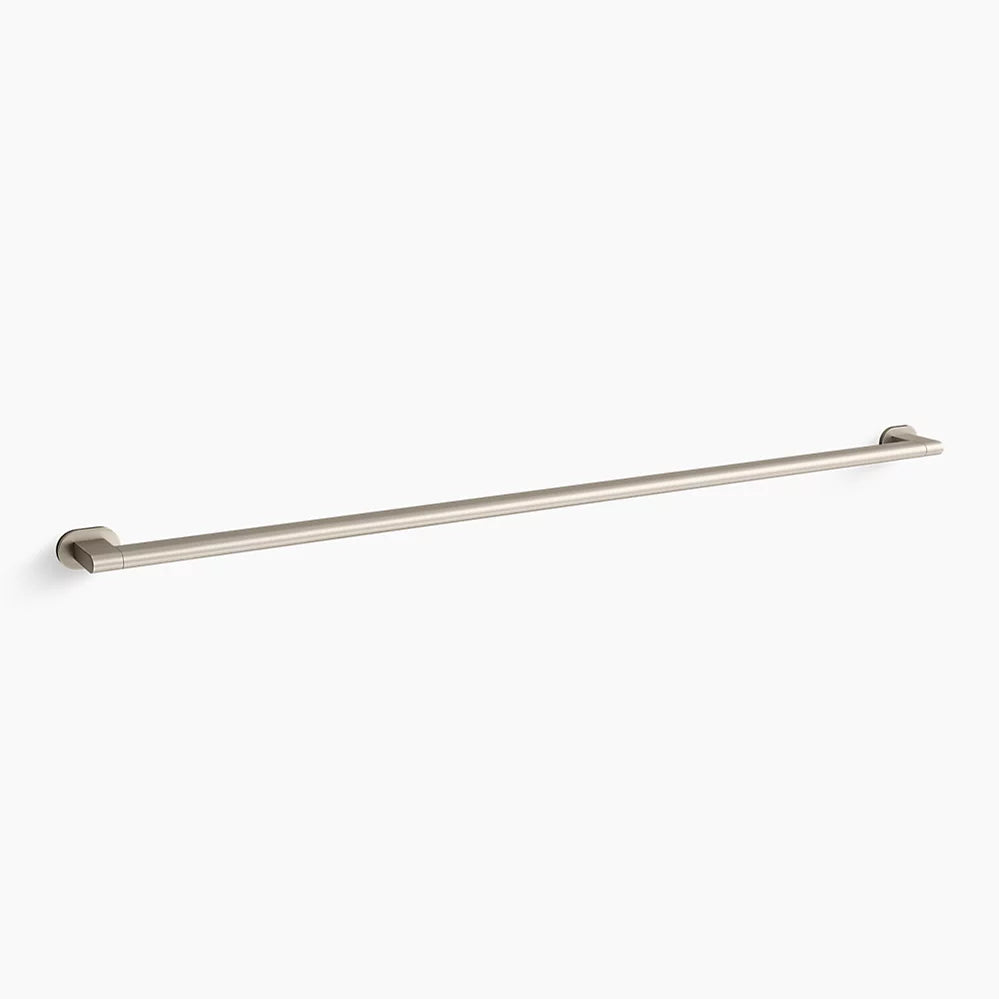 KOHLER K-33857-BN Belay 48 in. Grab Bar, Vibrant Brushed Nickel