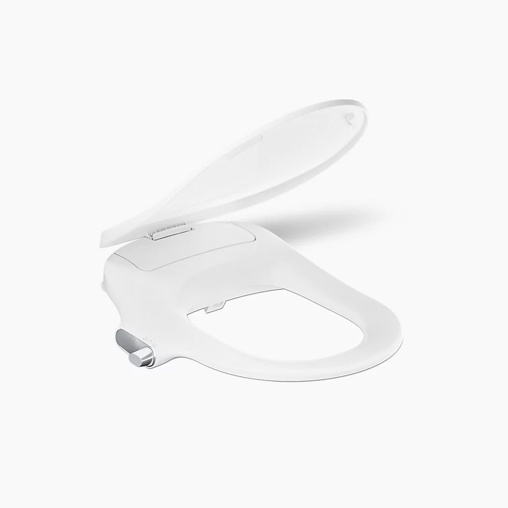 KOHLER K-39224-0 Purewash M325 D-Shaped Manual Bidet Toilet Seat - White