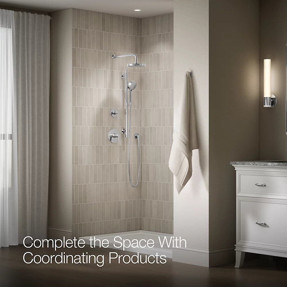 KOHLER K-26914-Y-BL Awaken Showering Kit, 2.5 Gpm - Matte Black