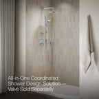 KOHLER K-26914-Y-BL Awaken Showering Kit, 2.5 Gpm - Matte Black