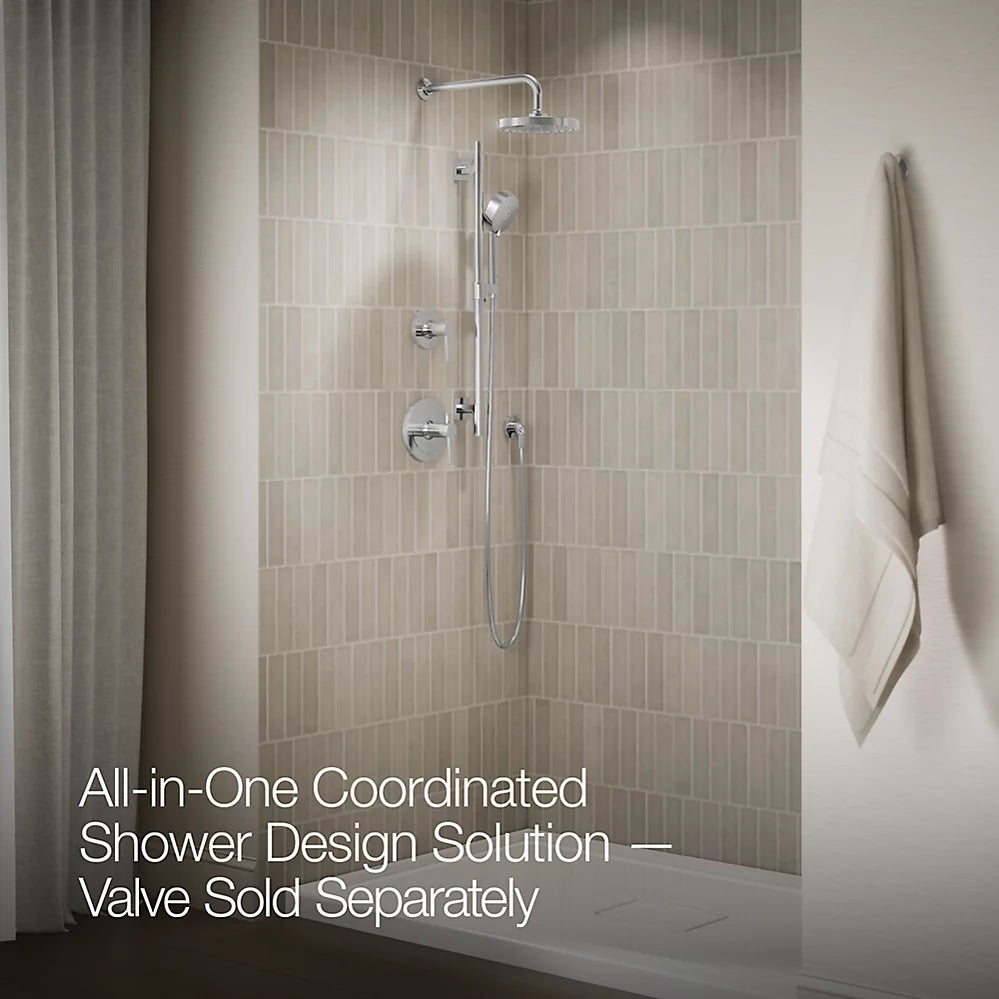 KOHLER K-26914-Y-BL Awaken Showering Kit, 2.5 Gpm - Matte Black
