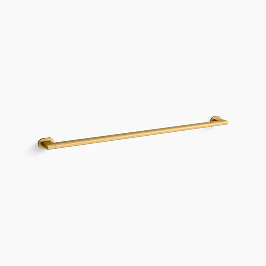 KOHLER K-33459-2MB Belay 36 in. Grab Bar, Vibrant Brushed Moderne Brass