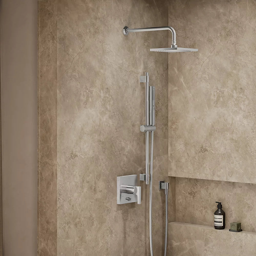 KOHLER K-26273-G-2MB Honesty Showering Kit, 1.75 Gpm - Vibrant Brushed Moderne Brass