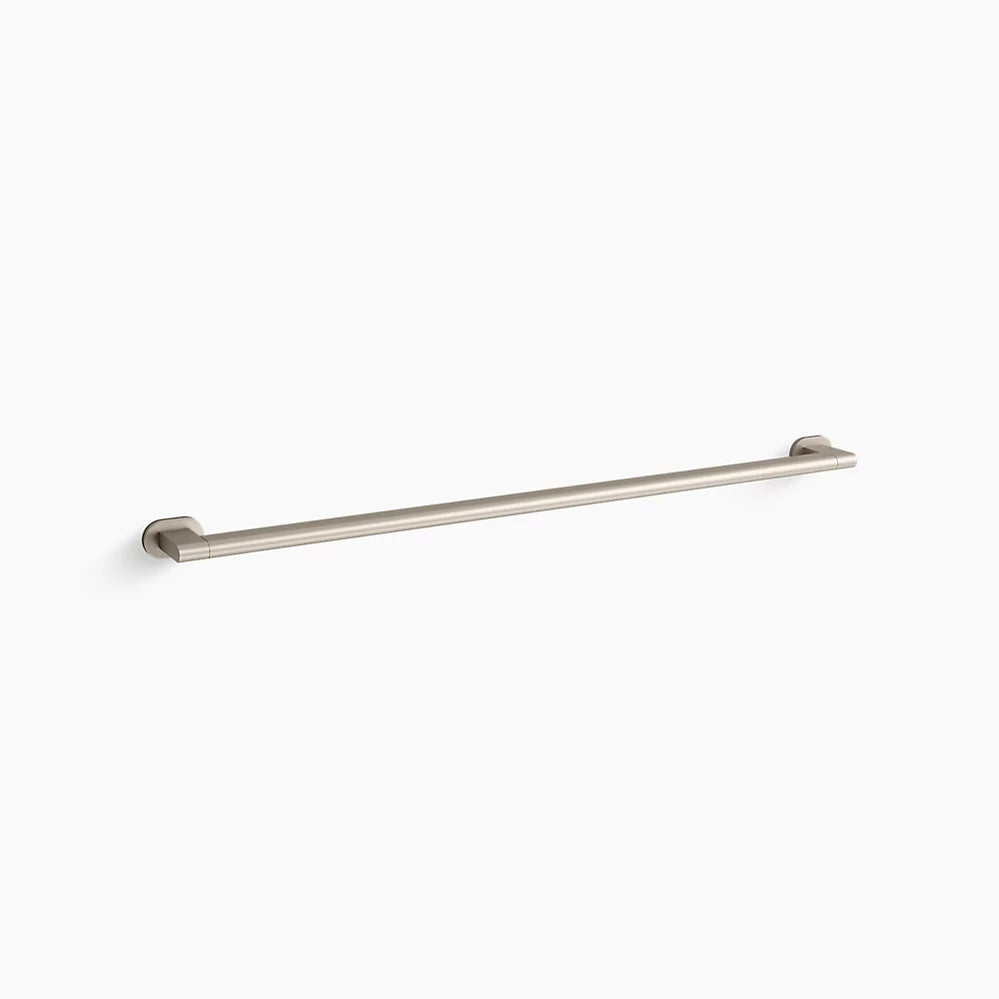 KOHLER K-33459-BN Belay 36 in. Grab Bar, Vibrant Brushed Nickel