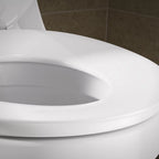KOHLER K-57778-WCF-0 Cymbal Readylatch Quiet-Close Round-Front Toilet Seat - White