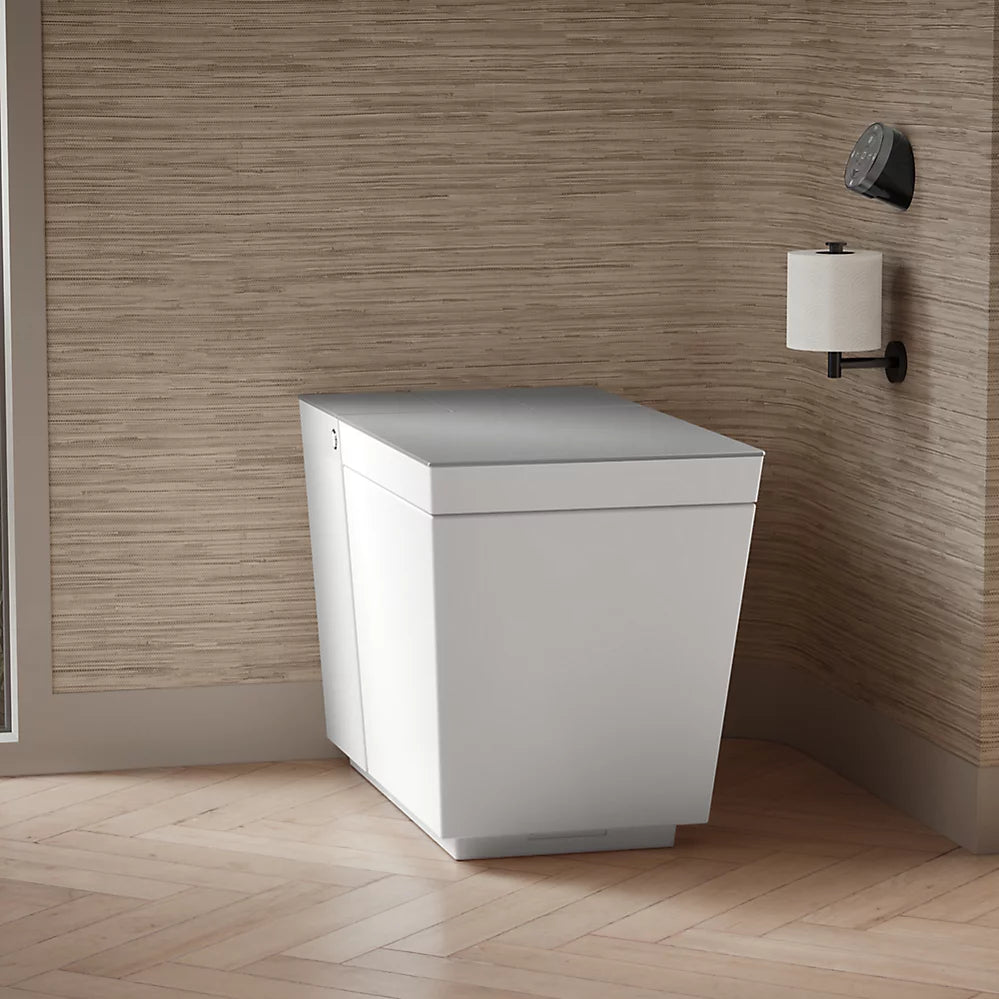 KOHLER K-30754-PA-0 Numi 2.0 One-Piece Elongated Smart Toilet, Dual-Flush - White