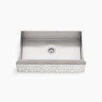 KOHLER K-22569-NA Tailor 35-1/2" x 21" undermount large single-bowl farmhouse kitchen sink