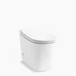 KOHLER K-28529-0 Leap One-Piece Elongated Smart Toilet with Dual-Flush, White