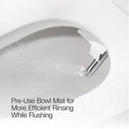 KOHLER K-30754-PA-0 Numi 2.0 One-Piece Elongated Smart Toilet, Dual-Flush - White