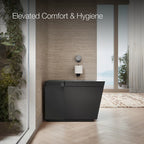 KOHLER K-30754-PA-HB1 Numi 2.0 One-Piece Elongated Smart Toilet, Dual-Flush - Honed Black