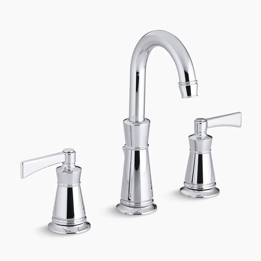 KOHLER K-11076-4-CP Widespread bathroom sink faucet - Polished Chrome