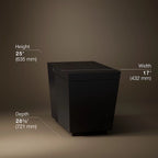 KOHLER K-30754-PA-HB1 Numi 2.0 One-Piece Elongated Smart Toilet, Dual-Flush - Honed Black