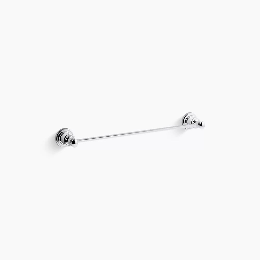 KOHLER K-26493-CP Polished Chrome Relic 18" towel bar