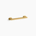 KOHLER K-33676-2MB Belay 12" Grab Bar - Vibrant Brushed Moderne Brass