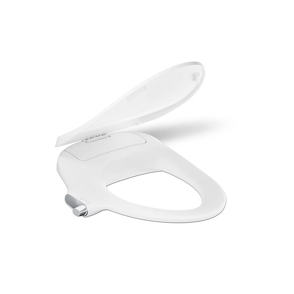 KOHLER K-38840-0 Purewash M325 Elongated Manual Bidet Toilet Seat - White