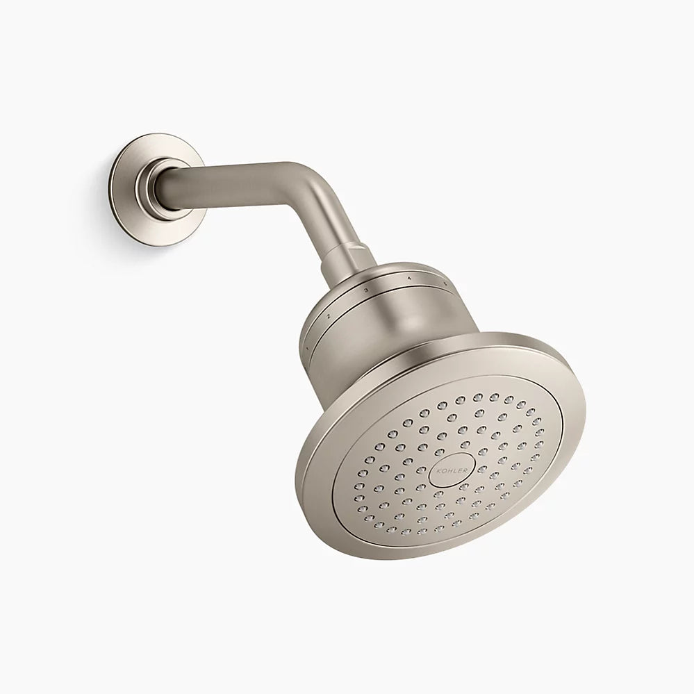 KOHLER K-33631-Y-BN Cinq Single-Function Filtered Showerhead 2.5 GPM In Vibrant Brushed Nickel