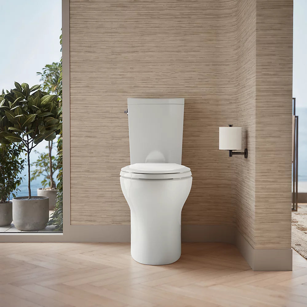 KOHLER K-19042-0 Persuade Curv Toilet Tank, Dual-Flush - White