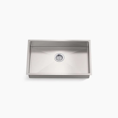 KOHLER Strive 29" undermount single-bowl kitchen sink - Stainless Steel, K-33156-NA