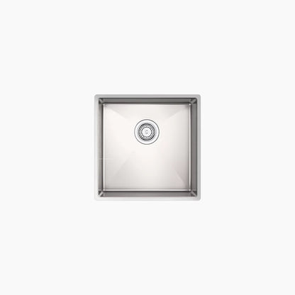 KOHLER K-33152-NA Strive 18-1/4 in. Undermount Single-Bowl Bar Sink, Stainless Steel