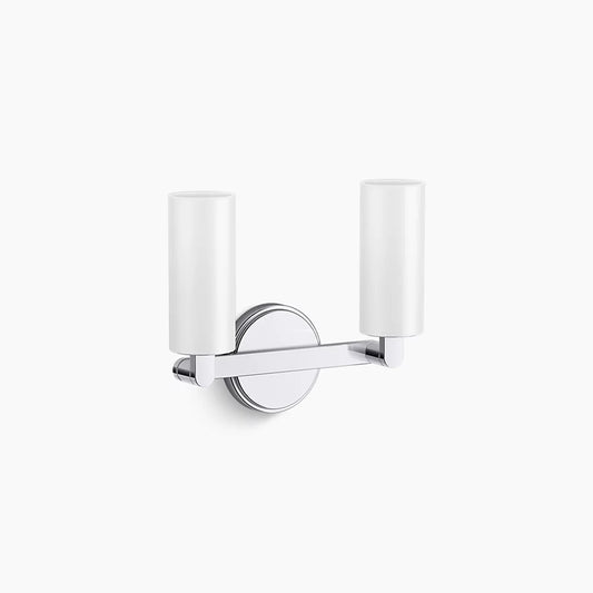 KOHLER K-35873-SC02-CPL Crue Two-Light Sconce In Polished Chrome