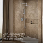 KOHLER K-26273-G-2MB Honesty Showering Kit, 1.75 Gpm - Vibrant Brushed Moderne Brass