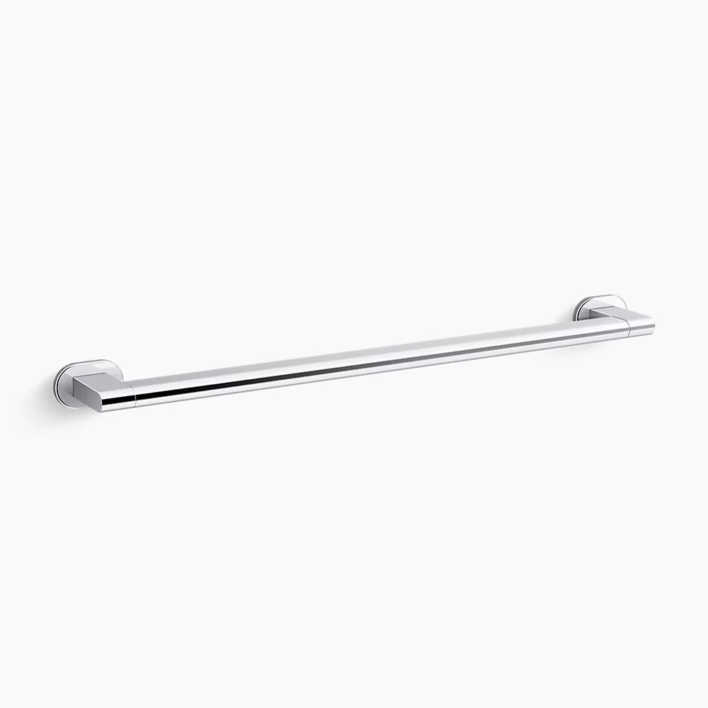 KOHLER K-33458-CP Belay 24 in. Grab Bar, Polished Chrome