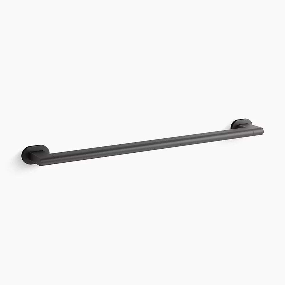 KOHLER K-33458-BL Belay 24 in. Grab Bar, Matte Black