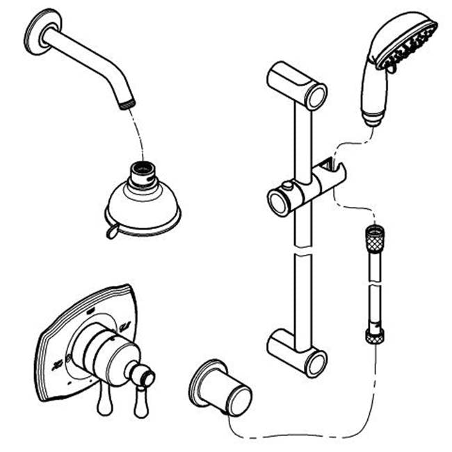 GROHE 35053EN1 GROHFLEX 2000 AUTH