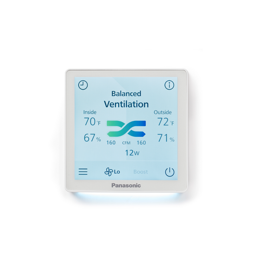 PANASONIC FV-SC16VEC1 BalancedHome ERV Wall Control for use with all BalancedHome ERV models