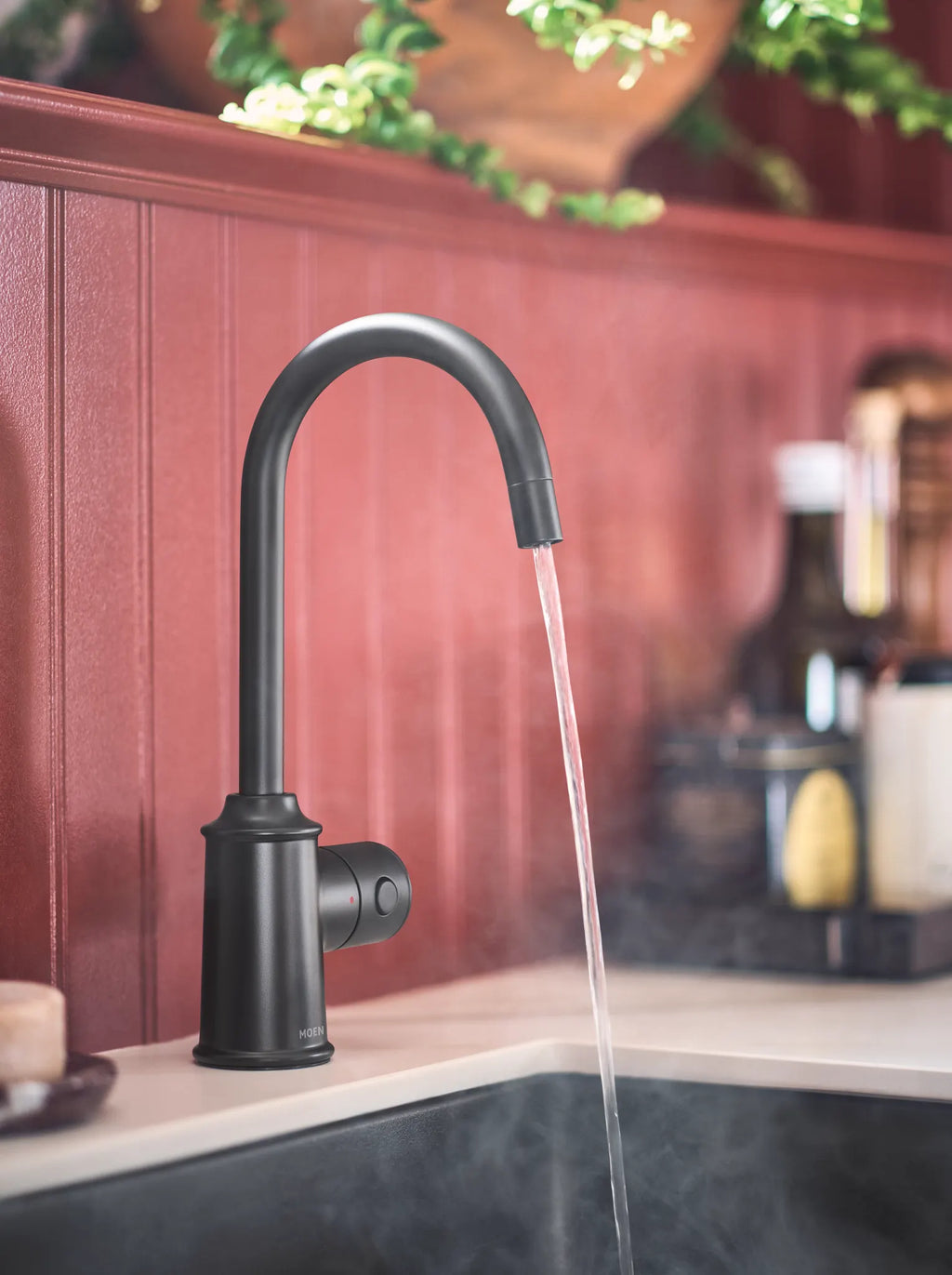MOEN IH7600BL Sip Traditional Instant Hot Water Dispenser Faucet - Matte Black