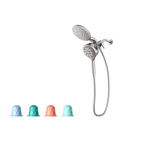 MOEN IN208C2 Chrome six-function 6-1/2" diameter spray head eco rainshower and handshower