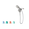 MOEN IN208C2SRN Inly  Six-Function 6-1/2" Diameter Spray Head Eco Rainshower And Handshower In Spot Resist Brushed Nickel