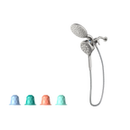 MOEN IN208C2SRN Inly  Six-Function 6-1/2" Diameter Spray Head Eco Rainshower And Handshower In Spot Resist Brushed Nickel