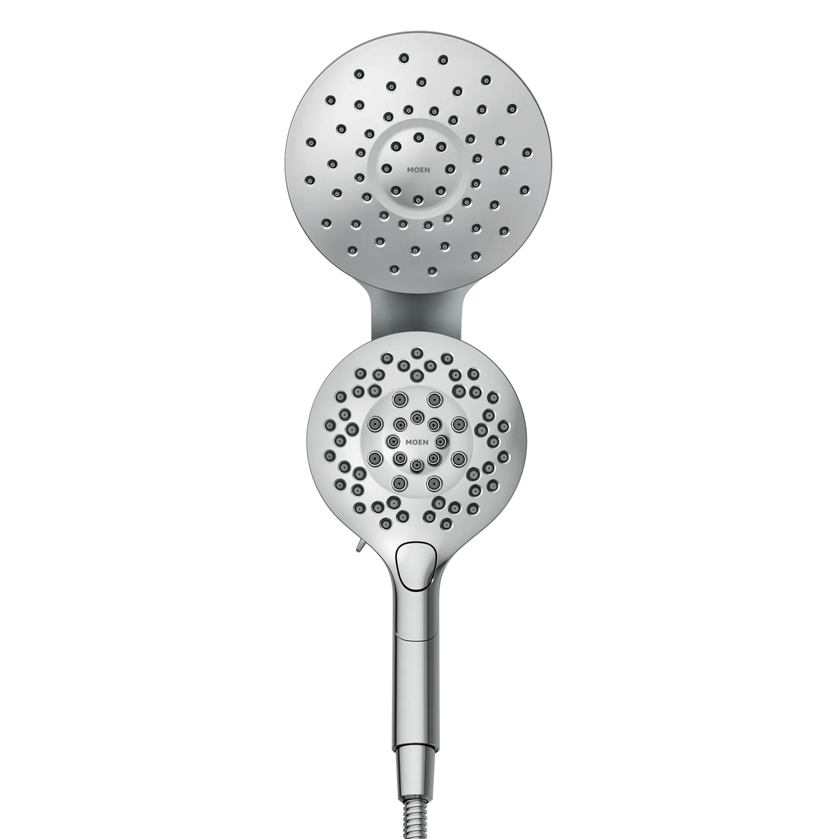 MOEN IN208C2 Chrome six-function 6-1/2" diameter spray head eco rainshower and handshower