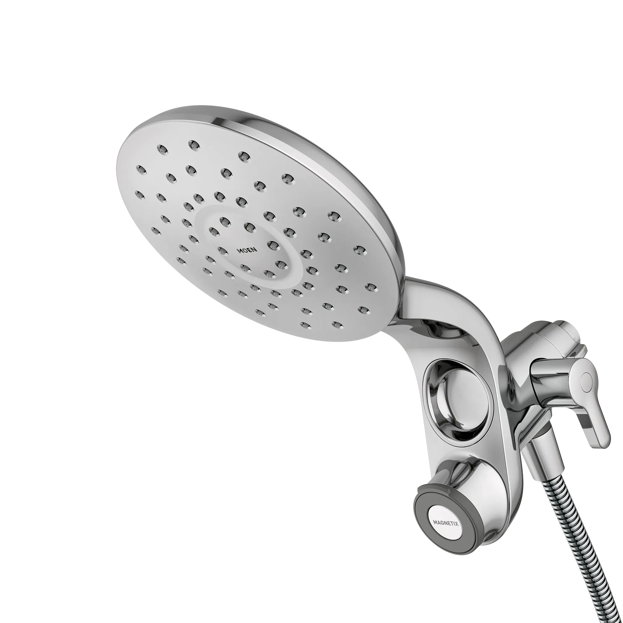 MOEN IN208C2 Chrome six-function 6-1/2" diameter spray head eco rainshower and handshower