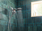 MOEN IN208C2SRN Inly  Six-Function 6-1/2" Diameter Spray Head Eco Rainshower And Handshower In Spot Resist Brushed Nickel